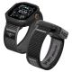 3. Zestaw etui Spigen Rugged Armor + pasek Spigen Athlex Air na Apple Watch Ultra (49 mm) - czarno-szare