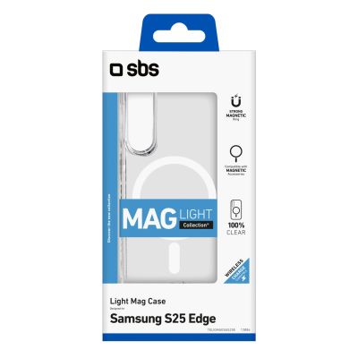 2. Etui SBS Light Mag na Samsung Galaxy S25 Edge - przezroczyste