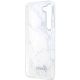 7. Etui Guess Marble Collection na Samsung Galaxy S23+ - białe