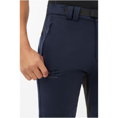 3. Spodnie turystyczne Viking Summit Warm 2.0 - navy rozmiar: m