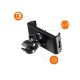 6. Durable Tought Clamp XL Uchwyt pasywny Komputer przenośny, Telefon komórkowy/Smartfon, Tablet/UMPC Czarny