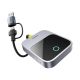 5. Adapter CarPlay Baseus SafeJourney Series bezprzewodowy - szary