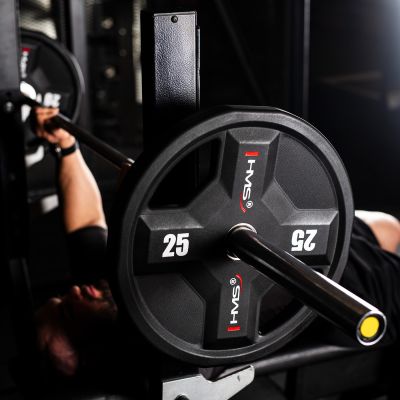 3. TPC25 TALERZ OLIMPIJSKI POLIURETANOWY CPU 25 KG HMS