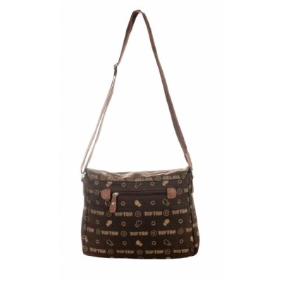 2. Torba sportowa na ramię WEEKENDER TOP TEN brązowa