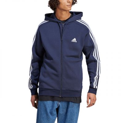 3. Bluza adidas Essentials Fleece 3-Stripes Full-Zip Jr IJ6478