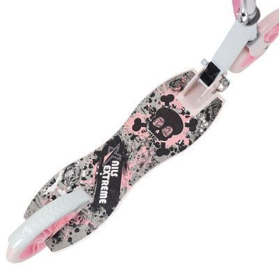 9. Hulajnoga Nils Extreme HA205D Pink PU 205MM 