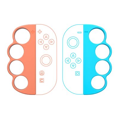 23. Pakiet akcesoriów rodzinnych 23 w 1 do konsoli Nintendo Switch 2 - zestaw pomarańczowy i niebieski