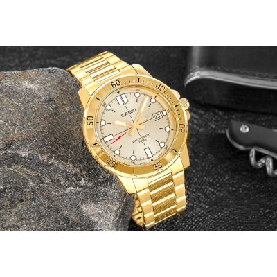 5. Zegarek Męski CASIO MTP-VD01G-9EVUDF + BOX