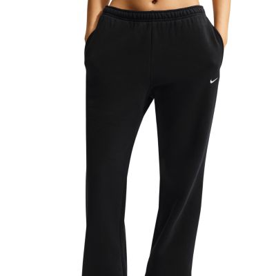 3. Spodnie damskie Nike Studio Fleece Medium Weight czarne IM8078 001