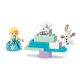 4. LEGO Duplo 10462 - Kraina Lodu: Kreatywne pudełko z Elzą i Olafem