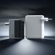 4. Ładowarka sieciowa Cuktech AD1404UEU 140 W GaN 3x USB-C + USB-A z kablem USB-C - szara
