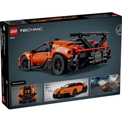 2. LEGO Technic 42222 Bugatti Chiron Pur Sport Hyper Car
