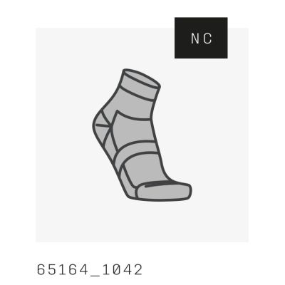 Skarpety rowerowe POC Cadence Road Short Sock szare