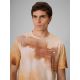 3. T-shirt regular z nadrukiem męski 4F 4FRSS26TTSHM4237-83A