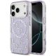 Etui Karl Lagerfeld IML KL Monogram MagSafe na iPhone 17 Pro Max - fioletowe