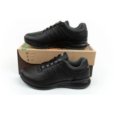 10. Grisport buty męskie sportowe Nero avon skórzane czarne wygodne lekkie