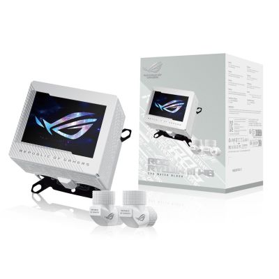 7. ASUS ROG RYUJIN III WB White Edition Blok wodny
