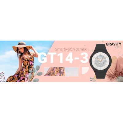 7. Smartwatch Damski Gravity GT14-3