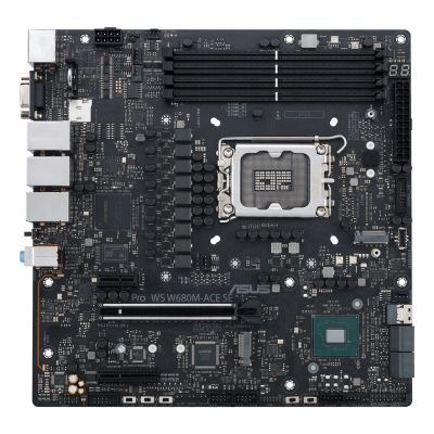4. ASUS PRO WS W680M-ACE SE Intel W680 LGA 1700 micro ATX