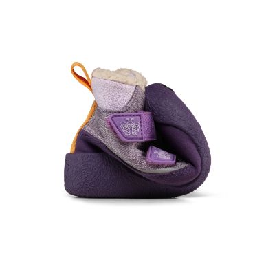7. Buty zimowe barefoot do nauki chodzenia Affenzahn Snuggy Butterfly (01502-40214)