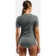 Koszulka damska Odlo MERINO 160 BL TOP crew neck s/s szara