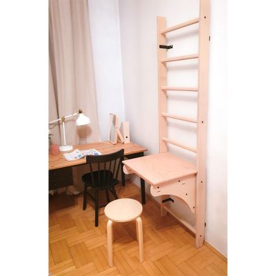 11. NAKŁADKA SŁUŻĄCA JAKO BIURKO DO DRABINKI DREWNIANEJ NA DRĄŻEK DO PODCIAGANIA BENCHK BT204