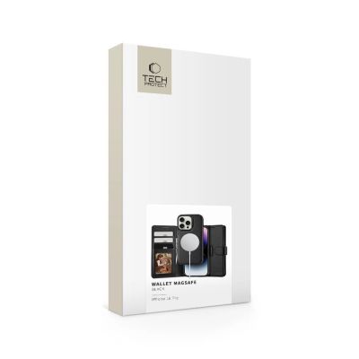 7. Etui Tech-Protect Wallet MagSafe z portfelem na iPhone 16 Pro - czarne