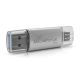 2. MediaRange MR941-1 pamięć USB 1 TB USB Type-A / USB Type-C 3.2 Gen 1 (3.1 Gen 1) Srebrny
