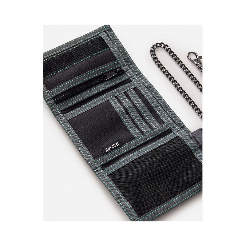 3. Portfel CURL Kids Chain Surf Wallet zielony