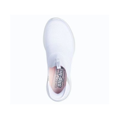 9. Buty Skechers Slip-Ins Ultra Flex 3.0 - Cozy Streak W 149708-WHT