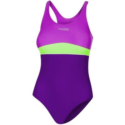 6. Strój kąpielowy Aqua-speed Emily Junior różowo-fioletowy