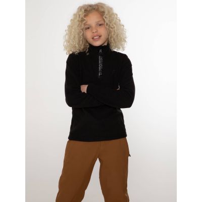 5. Bluza z półgolfem dziecięca Protest Perfecty Jr elastyczny materiał czarna (P3810400/290)