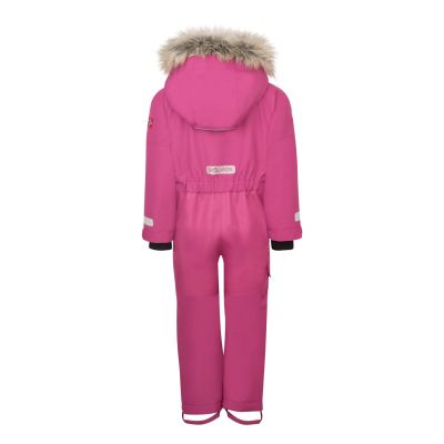 2. Kombinezon zimowy dziewczęcy Trollkids Kids Kirkenes Snowsuit śnieżny wodoodporny różowy (387-243)