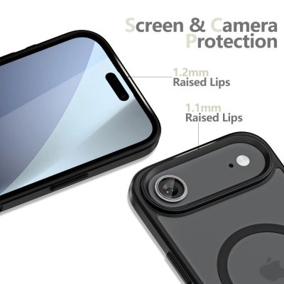 3. Etui Tech-Protect MagMat MagSafe na iPhone 17 Air - czarny mat