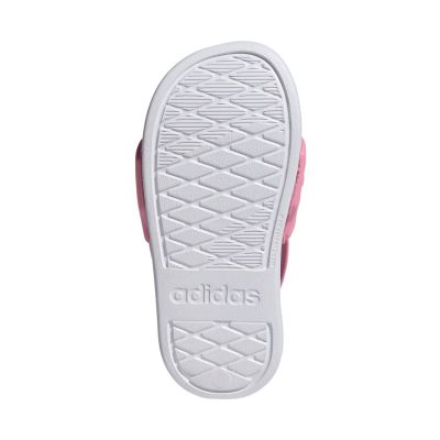 6. Klapki dla dzieci adidas Adilette Estrap 2.0 C różowe HQ9201