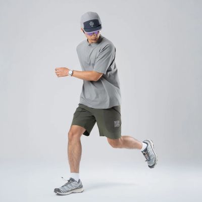 3. Szorty Rockbros YDDK015 z paskiem rozmiar M - zielone