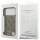 8. Etui Guess 4G Small Classic Logo MagSafe na iPhone 17 Pro Max - brązowe