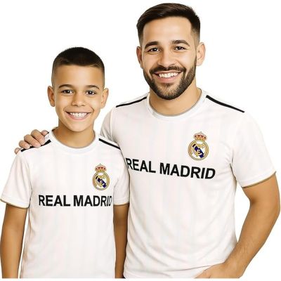 4. Real Madryt komplet koszulka spodenki junior RM1KTK124
