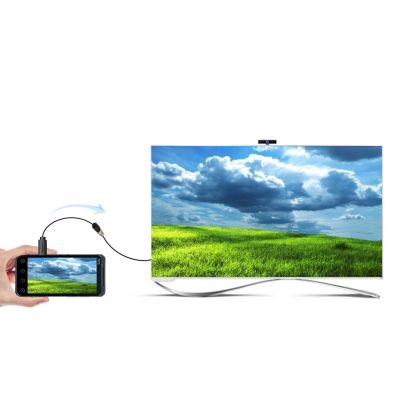 8. Ugreen kabel przewód przejściówka adapter HDMI - micro HDMI 19 pin 20cm czarny (20134)