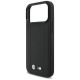 6. Etui BMW M Quilted Logo MagSafe na iPhone 17 Pro Max - czarne
