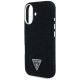 6. Etui Guess Denim Triangle Logo MagSafe na iPhone 16 - czarne