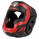 Kask bokserski MASTERS KSS-FIGHT-GEAR czarno-czerwony