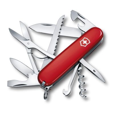 21. Scyzoryk Victorinox Huntsman, 15 f, 91mm,  czerwony