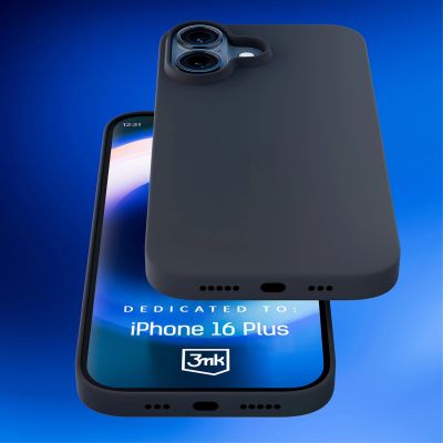 14. Etui 3mk Hardy Silicone MagCase na iPhone 16 Plus - szare