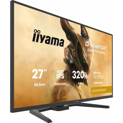 29. iiyama G-MASTER GB2791QSU-B1 monitor komputerowy 68,6 cm (27") 2560 x 1440 px Wide Quad HD Czarny