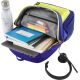 4. Plecak HP Campus  do notebooka 15,6" niebiesko-żółty7J596AA