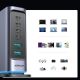 10. Ładowarka Joyroom JR-TCM02 wieloportowa GaN 65W EU 4x USB-C 2x USB-A - ciemnoszara