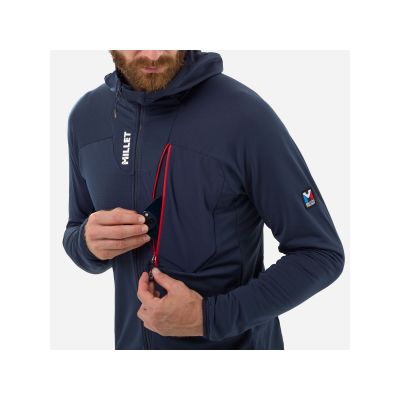 5. Bluza męska MILLET Trilogy Icon Lightgrid Hd M granatowa