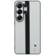 3. Etui BMW Perforated Stripe Logo MagSafe do Samsung Galaxy S26 Ultra - szare