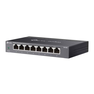 3. Switch TP-Link Omada DS108G Gigabit Ethernet (10/100/1000) Czarny